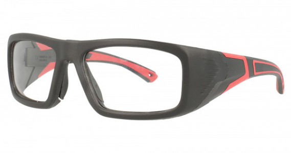 Hilco OnGuard US110S Safety Eyewear, Black/Grey