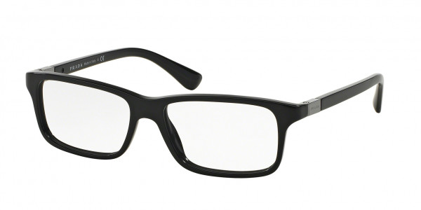 Prada PR 06SVF HERITAGE Eyeglasses, 1AB1O1 HERITAGE BLACK (BLACK)
