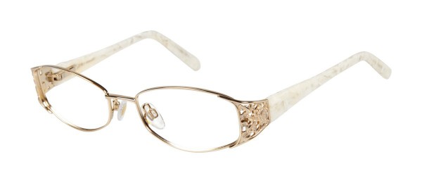 Jessica McClintock JMC 054 Eyeglasses, Gold