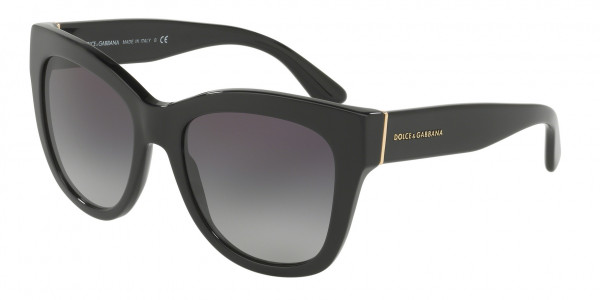 Dolce & Gabbana DG4270 Sunglasses, 501/8G BLACK (BLACK)