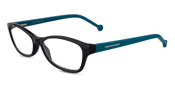 Jonathan Adler JA800 +2.50 Eyeglasses, Black