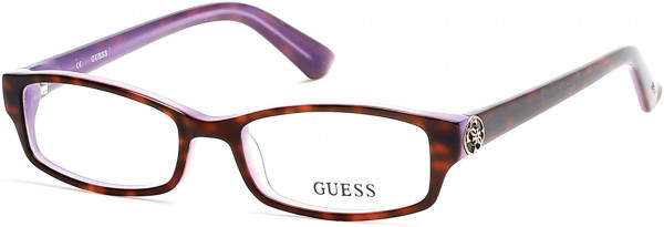 Guess GU2526 Eyeglasses, 052 - Dark Havana