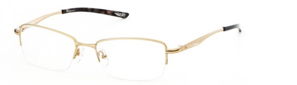 Calligraphy F-365 Eyeglasses, Col4 - Shiny Gold