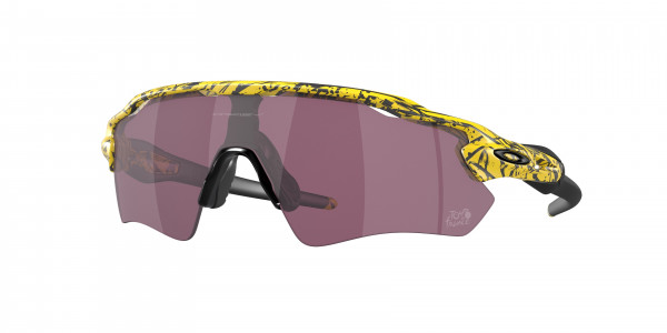 Oakley OO9208 RADAR EV PATH Sunglasses, 9208E8 RADAR EV PATH TDF SPLATTER PRI (WHITE)