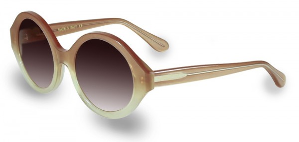 Velvet Eyewear Elaine Sunglasses, toastie almond