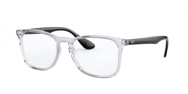 Ray-Ban Optical RX7074 Eyeglasses, 5943 TRANSPARENT