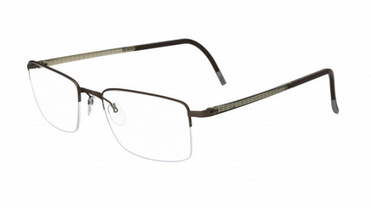 Silhouette Illusion Nylor 5457 Eyeglasses, 6057 Khaki