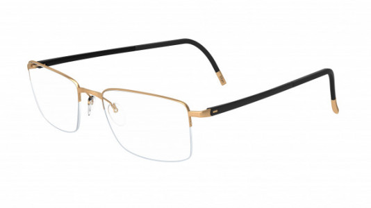 Silhouette Illusion Nylor 5457 Eyeglasses, 6070 Shiny Gold / Black