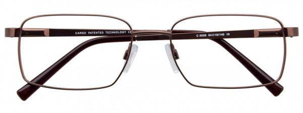 Cargo C5039 Eyeglasses, 010 - Satin Brown