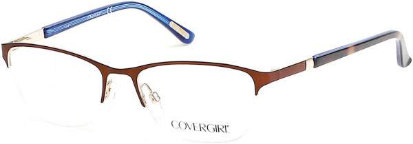 CoverGirl CG0533 Eyeglasses, 046 - Matte Light Brown