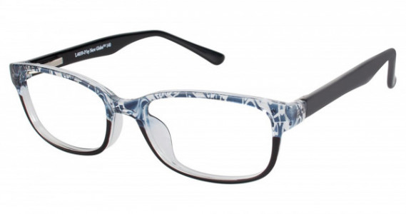New Globe L4059-P Eyeglasses, BLACK/BLUE
