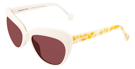Jonathan Adler St. Tropez UF Sunglasses, Cream