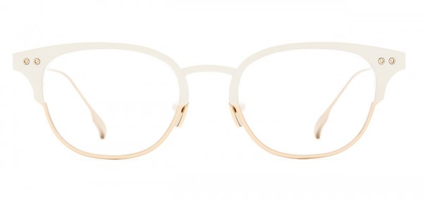 Salt Optics Chrissie Eyeglasses, Bone White Gold