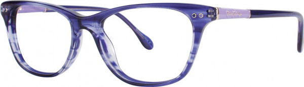 Lilly Pulitzer Ellis Eyeglasses, Blue Havana