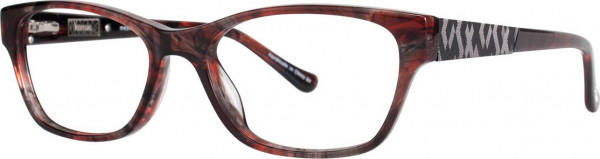 Kensie Mesmerize Eyeglasses, Black Marble