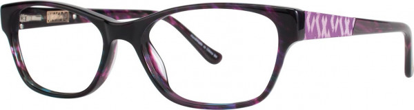 Kensie Mesmerize Eyeglasses, Pink Marble