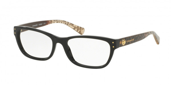 Coach HC6082 Eyeglasses, 5353 BLACK