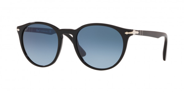 Persol PO3152S Sunglasses, 9014Q8 BLACK (BLACK)
