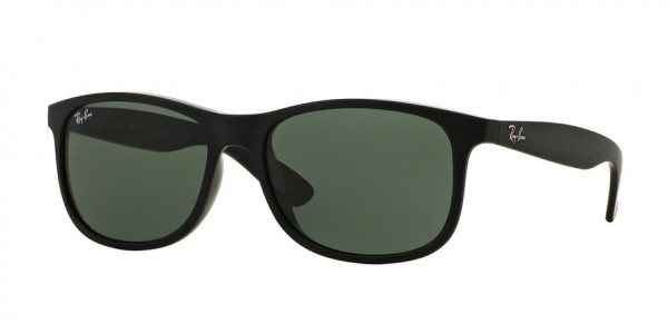 Ray-Ban RB4202F ANDY Sunglasses, 606971 MATTE BLACK ON BLACK (BLACK)
