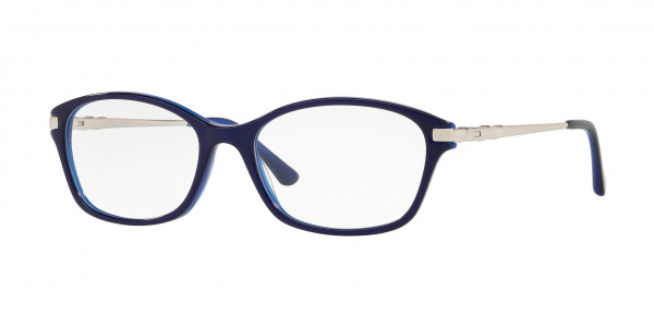 Sferoflex SF1556 Eyeglasses, C631 TOP BLUE ON OPAL BLUE (BLUE)