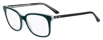 Christian Dior Montaigne 26 Eyeglasses, 0TKX Black Crystal