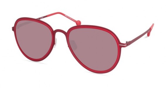 Modo TORINO Sunglasses, DARK RED / RED