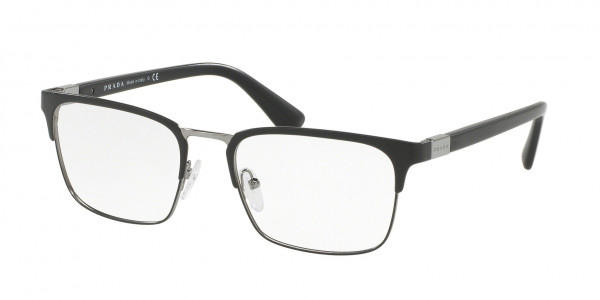 Prada PR 54TV HERITAGE Eyeglasses, 1BO1O1 HERITAGE MATTE BLACK (BLACK)