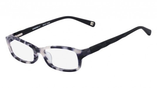 Marchon M-ANSONIA Eyeglasses, (412) MIDNIGHT TORTOISE