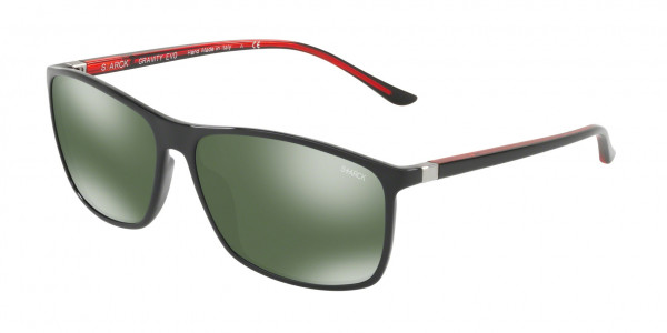 Starck Eyes SH5018 Sunglasses, 0005G6 BLACK (BLACK)