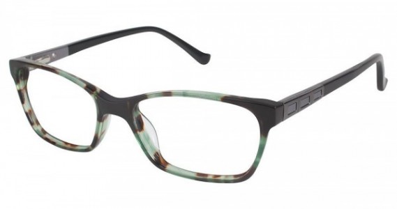 Tura R542 Eyeglasses, Green Tortoise (GRN)