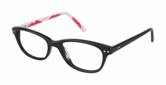 O!O OT68 Eyeglasses, Black - 10 (BLK)