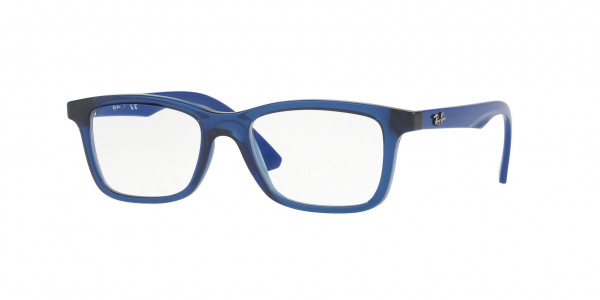 Ray-Ban Junior RY1562 Eyeglasses, 3686 TRANSPARENT BLUE (BLUE)