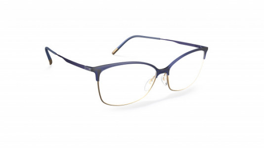 Silhouette Urban Fusion Full Rim 1575 Eyeglasses, 4520 Golden Blue