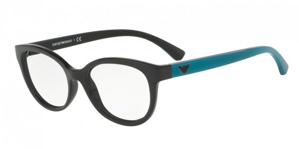 Emporio Armani EA3104 Eyeglasses, 5017 BLACK (BLACK)