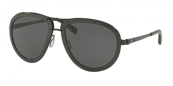 Ralph Lauren RL7053 Sunglasses, 933287 SHINY CARBON DARK GREY (BLACK)