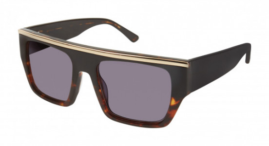 L.A.M.B. LA515 Sunglasses, Black (BLK)