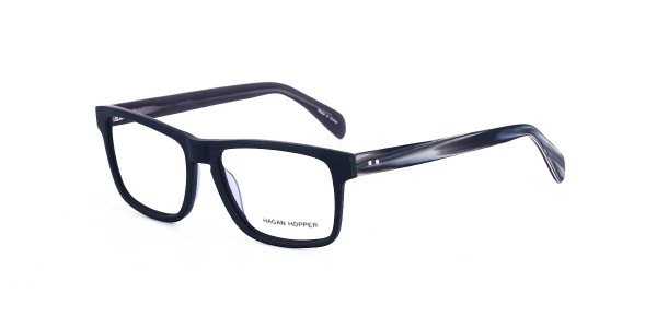 Alpha Viana H-6019 Eyeglasses, C1- m.gray/gray strip