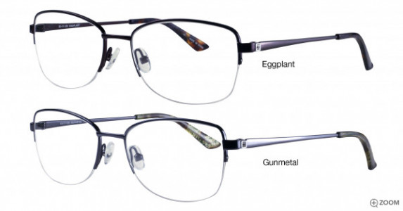 Bulova Harmonie Park Eyeglasses, Gunmetal