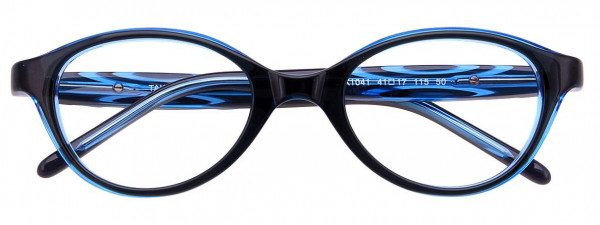 Takumi TK1041 Eyeglasses, 050 - Dark Teal & Crystal Blue