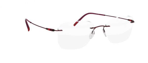 Silhouette Dynamics Colorwave BF Eyeglasses, 3530 Rose Gold / Raspberry