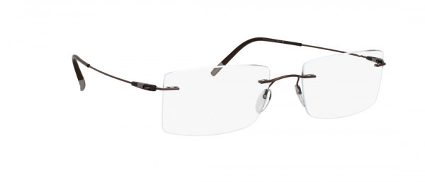 Silhouette Dynamics Colorwave BH Eyeglasses, 6040 Khaki / Brown