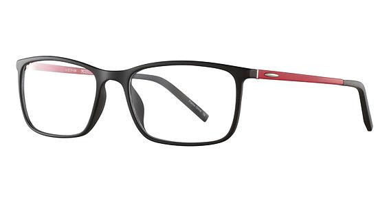 Wired 6060 Eyeglasses, Black/Red