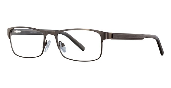 COI Fregossi 653 Eyeglasses, Gunmetal/Brown