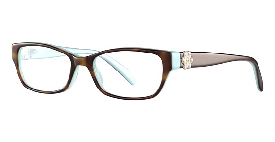 Bulova Santorini Eyeglasses, Black/Crystal