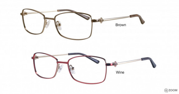 Bulova Oaklawn Eyeglasses, Brown
