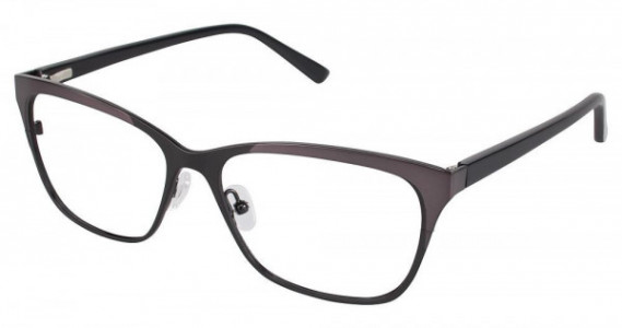 L.A.M.B. LA023 Eyeglasses, Black Gunmetal (BLK)