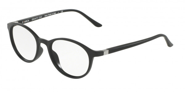 Starck Eyes SH3007X Eyeglasses, 0020 MATTE BLACK (BLACK)