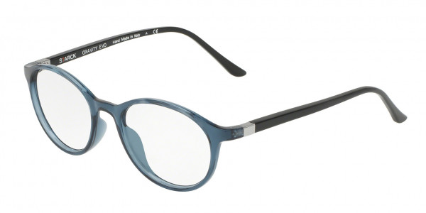 Starck Eyes SH3007X Eyeglasses, 0022 SHINY NAVY (BLUE)