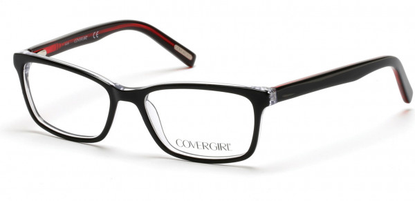 CoverGirl CG0538 Eyeglasses, 005 - Black/other