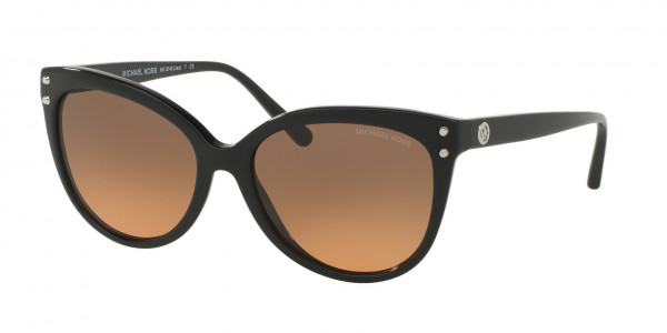 Michael Kors MK2045F JAN Sunglasses, 317711 JAN BLACK GREY GRADIENT (BLACK)